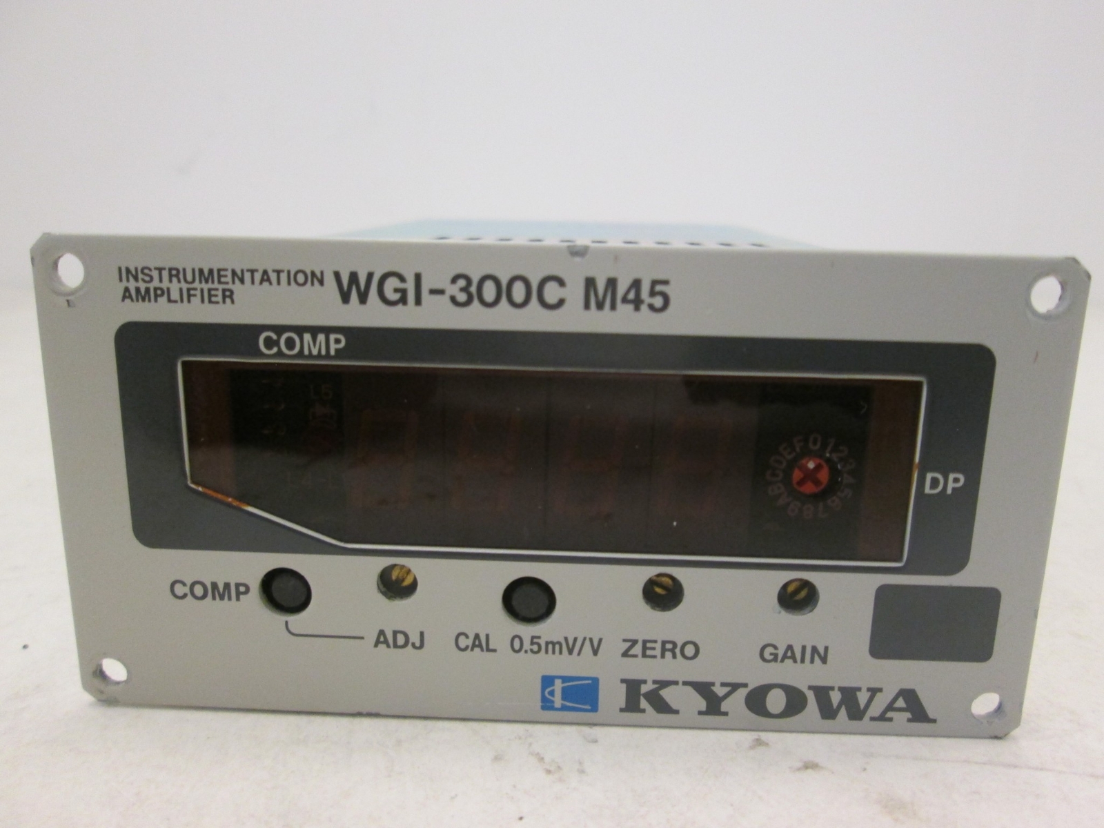 Kyowa, Instrumentation Amplifier, WGI-300C M45, Used