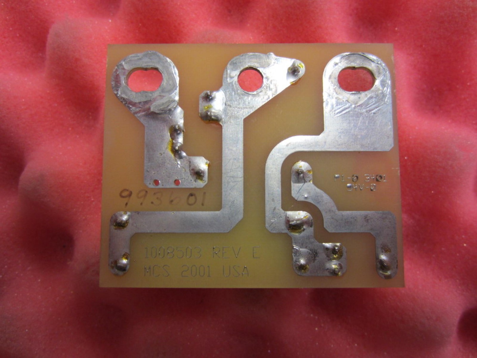 MCS 1008503 Circuit Board Rev. E P1-0 3401 94V-0