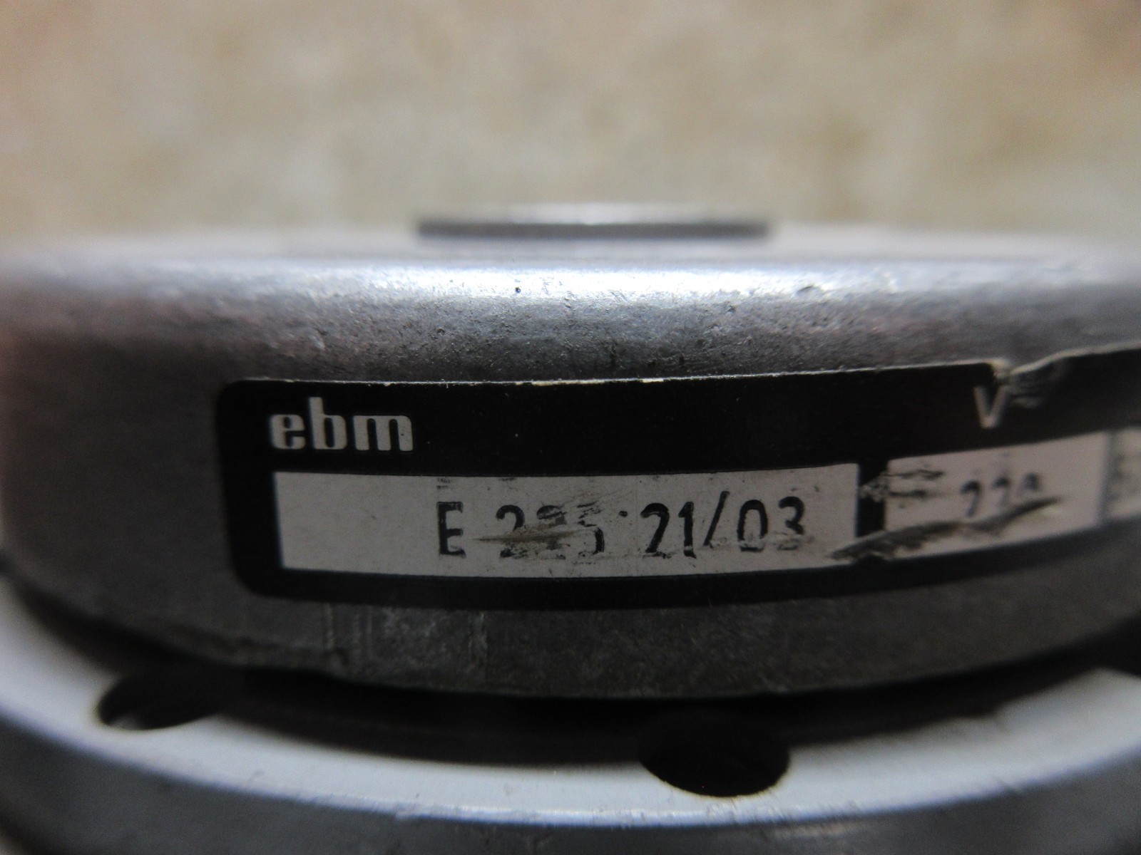 EBM BOX FAN E 225.21/03 ISO B FEUCHTS 9″ INCH DIAMETER CNC