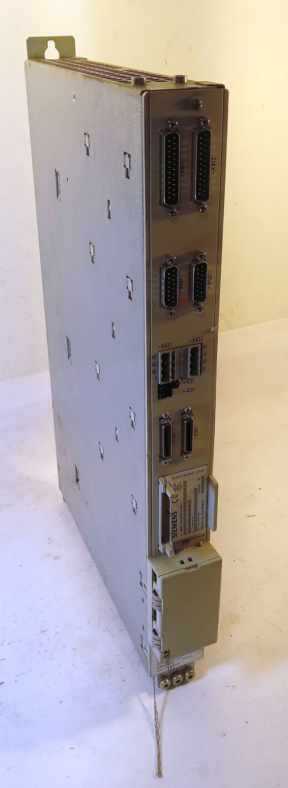 1 USED SIEMENS 6SN1123-1AA00-0HA1 W/6SN1118-0DH21-0AA1 SIMODRIVE **MAKE OFFER**