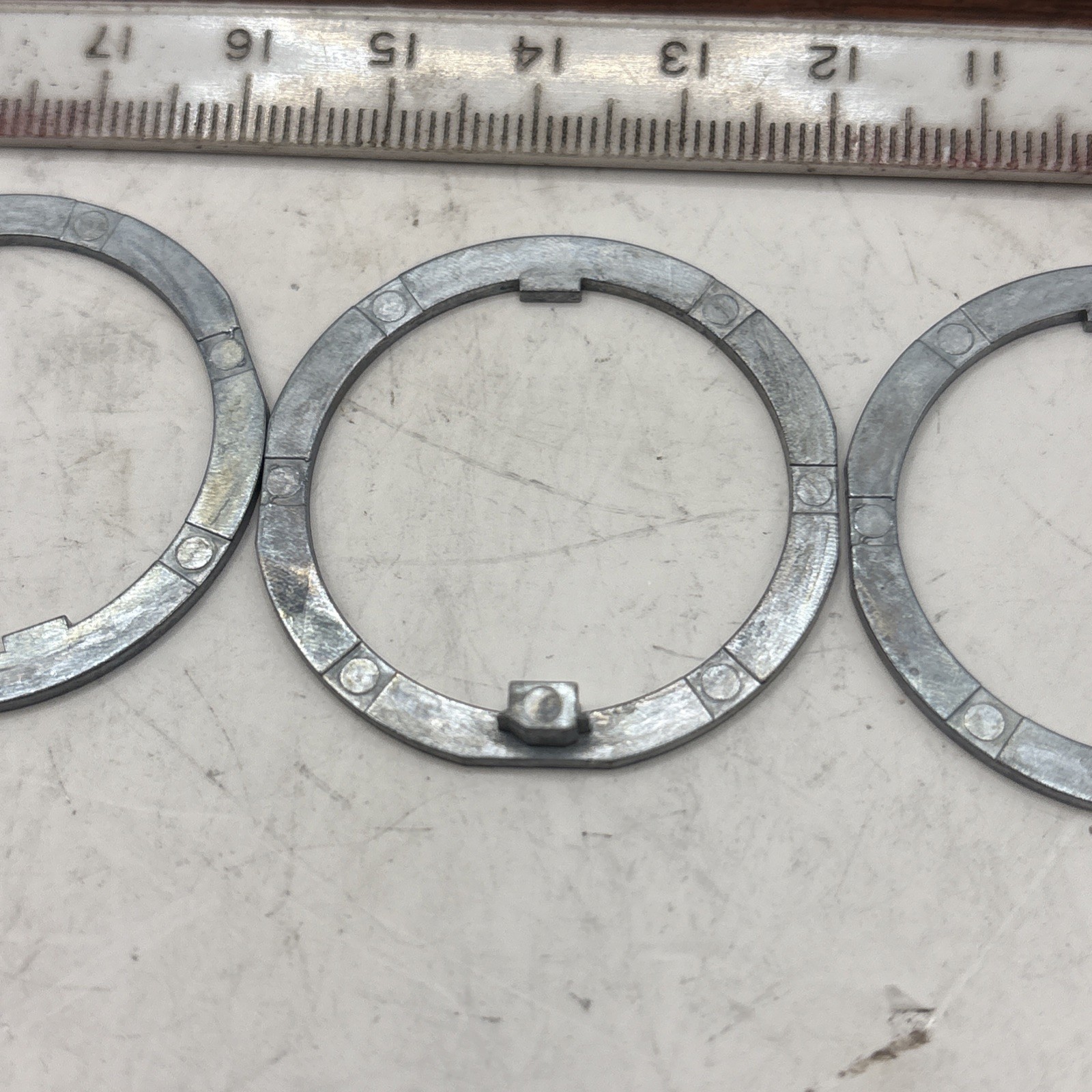 Industrial Black Push Buttons Lot Of 6