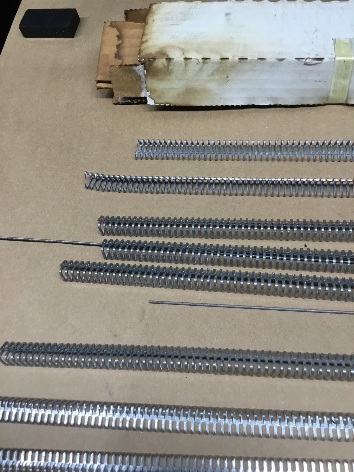 Box Of 8 Alligator 7-30 Steel Belt Lacing Fastener Sets 3/32”-9/64” #710G11PR7