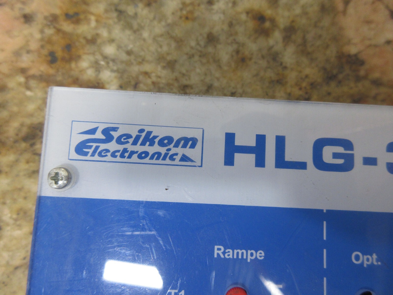 SEIKOM POWER BOARD HLG-3/6A HL63A E.F. 820 5/2A ELECTRONIC SOFT START DEVICE
