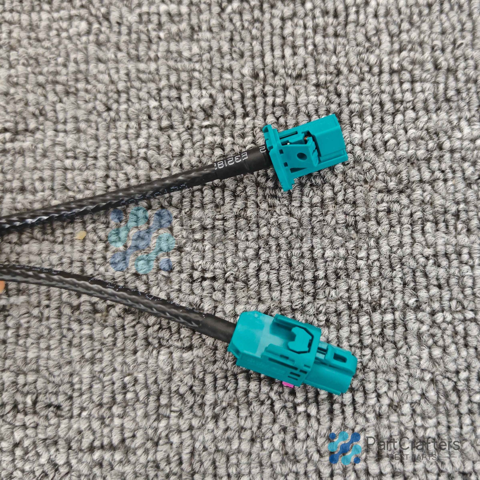 9-2302454-9 For 0.5m MATEnet to H-MTD Ethernet Cable Harness 1000Mbit Rate