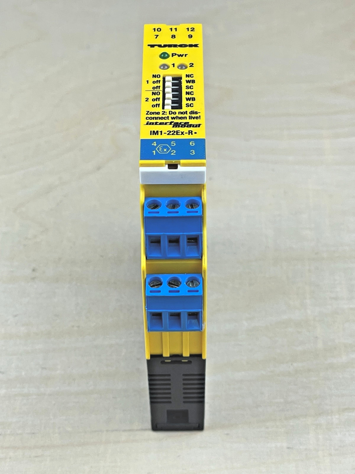 Turck IM1-22Ex-R Isolating Switching Amplifier, 2-Channel