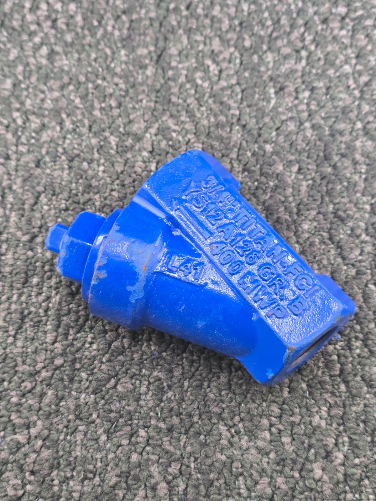 Titan-FCI YS12-Cl A126: 3/4″ Strainer Trap 400PSI Blue Grade B