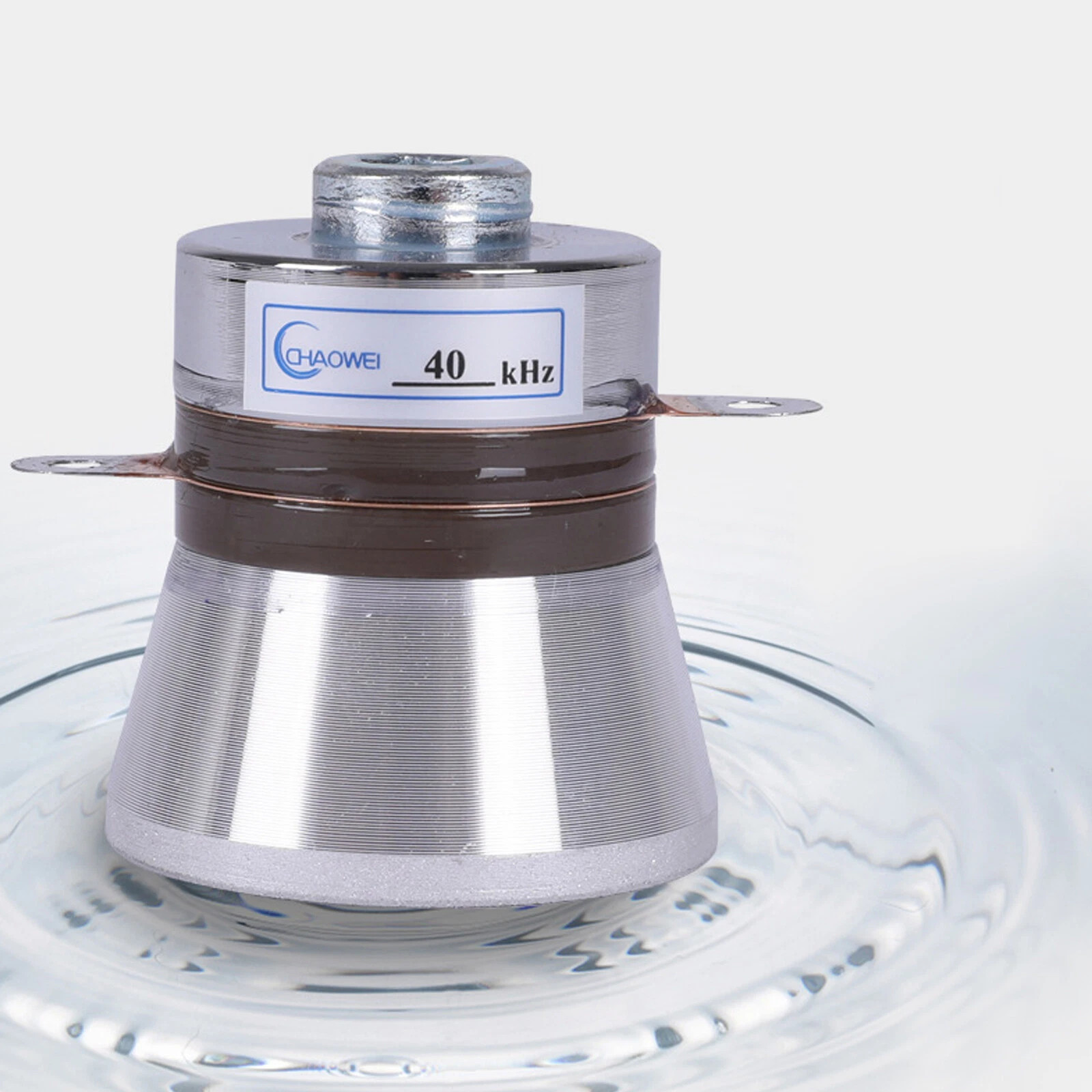 40KHz Aluminum Alloy Ultrasonic Piezoelectric Transducer Cleaner High Conversion