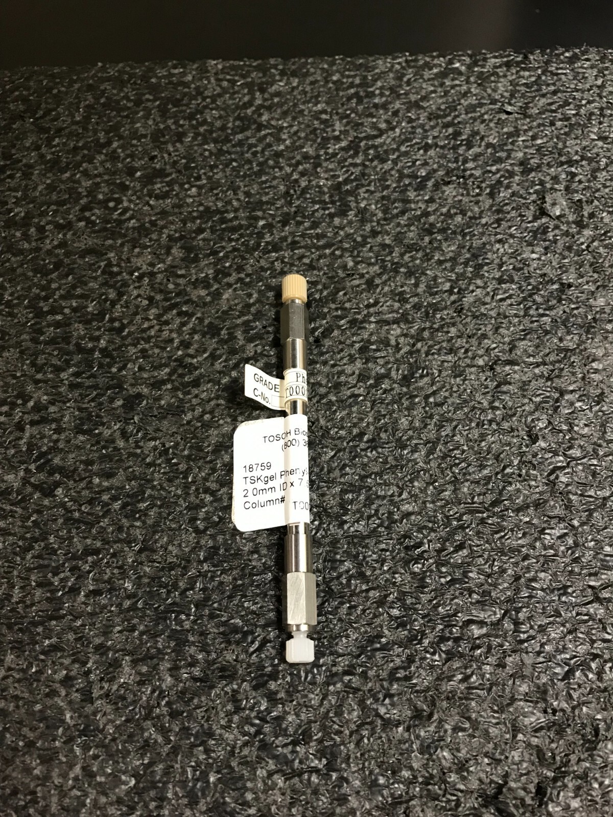 TOSOH Bioscience 18759 TSKgel Phenyl 5PW 2.0mm ID x 7.5cm 10µm Column
