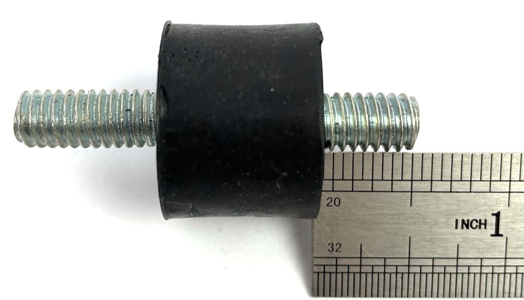 4-Rubber Vibration Noise Mounts 1/4″