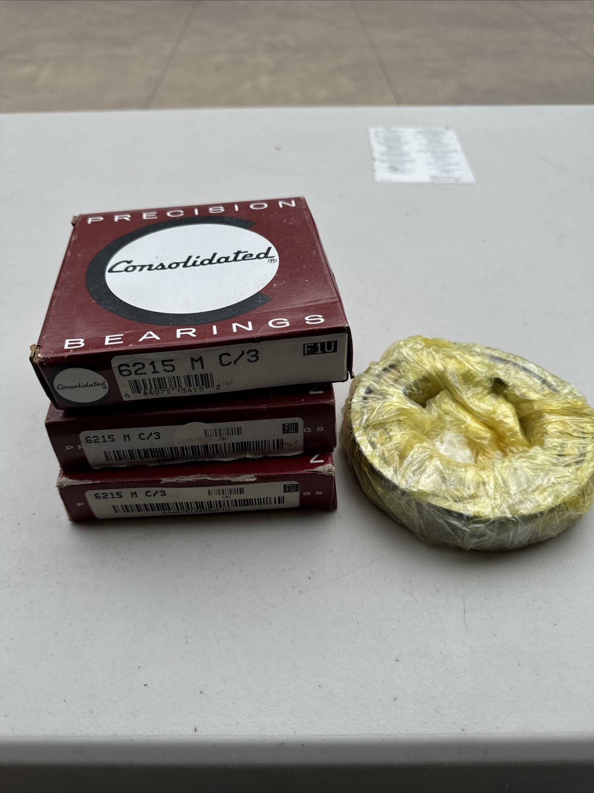 Consolidated Bearings 6215 M C/3 DEEP GROOVE BALL BEARING BRONZE CAGE New