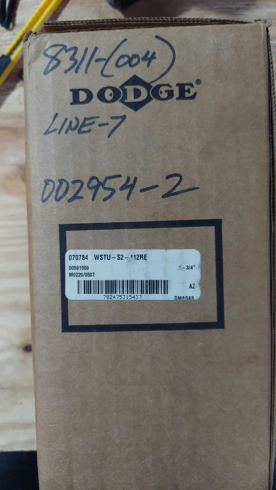 New ABB Baldor Dodge WSTU-S2-112RE Spherical Roller Bearing BOX NEVER OPENED