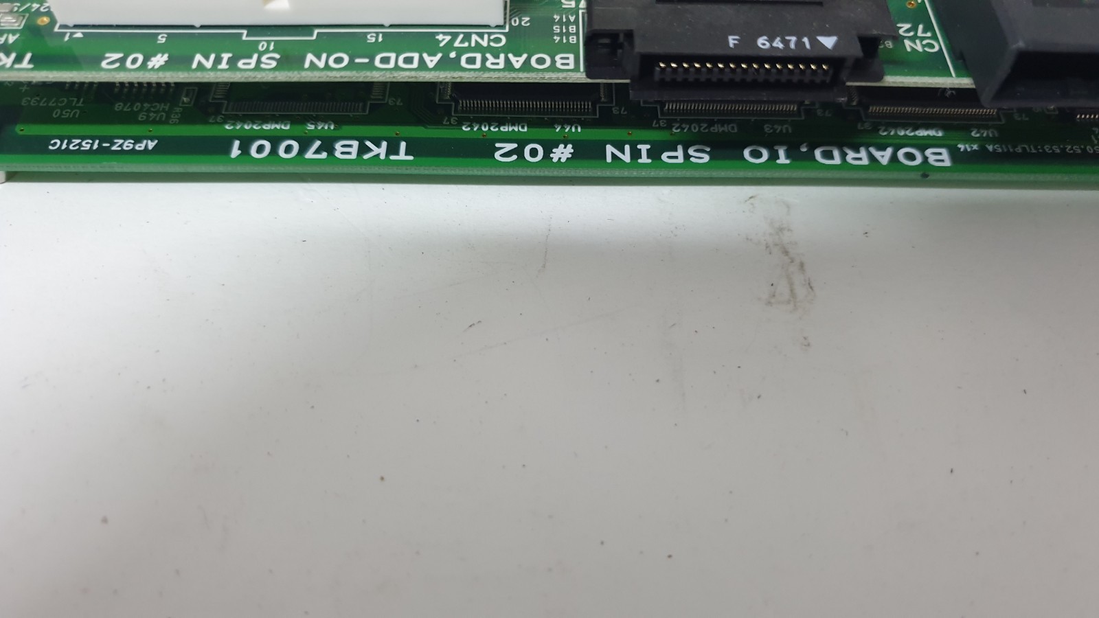 TEL Tokyo Electron BOARD ADD-ON SPIN #02 – Model TKB7042 / TKB7001