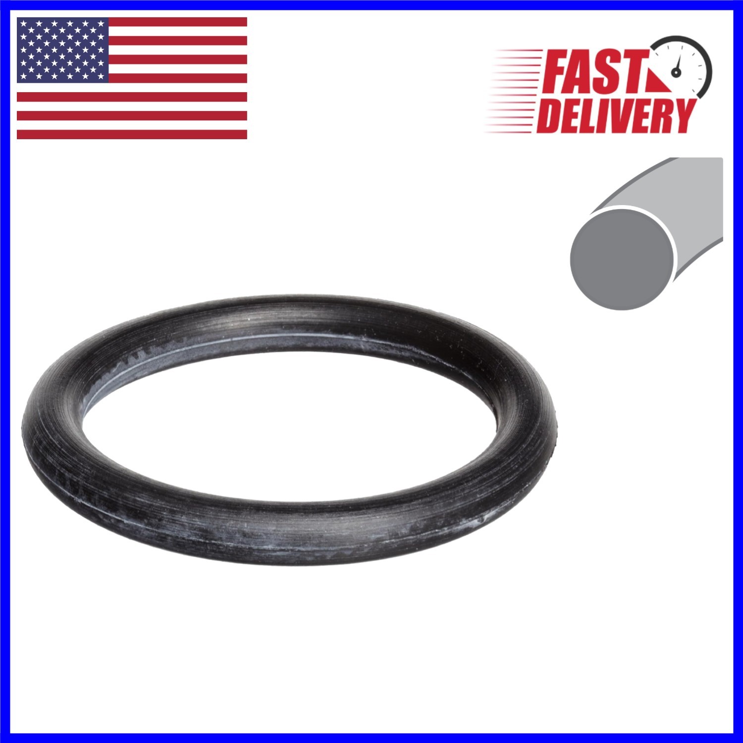 100 Pack Buna-N O-Rings – 1″ ID, 70A Durometer, Reliable Temperature Range