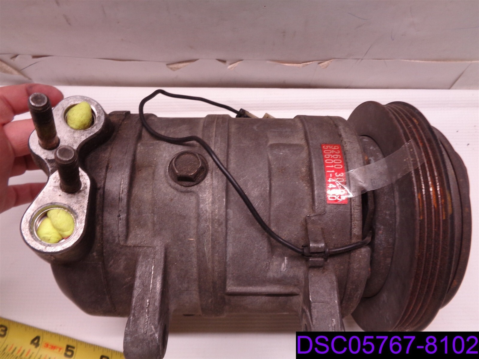 For Parts or Repair: Zexel A/C Compressor P/N 506211-1470
