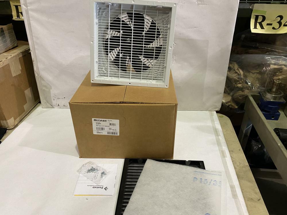 MCLEAN / HOFFMAN COOLING FAN # ST-1326423 230VAC 1PH. 165WATTS IP54 NEW!