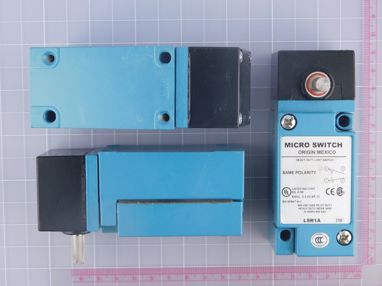 HONEYWELL LSR1A Heavy Duty Limit Switch 600VAC 10A X122719