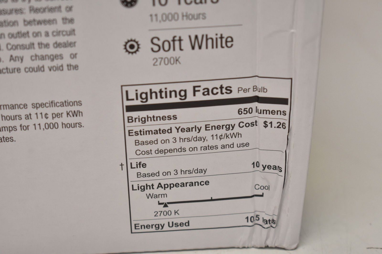 Feit Electric 65W Equivalent Soft White BR30 Dimmable LED BR30DM/10KLED/MP/12