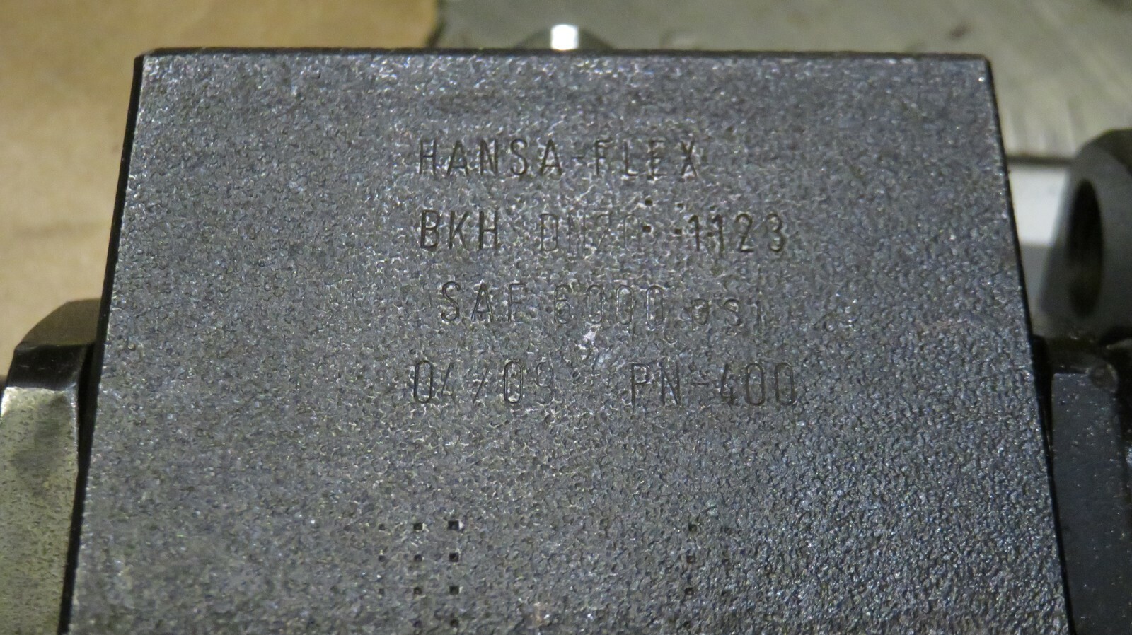 Hansa Flex, BKH DN20-1123, SAE, 6000 PSI, 04709, PN-400 BALL VALVE 3/4-6-M10