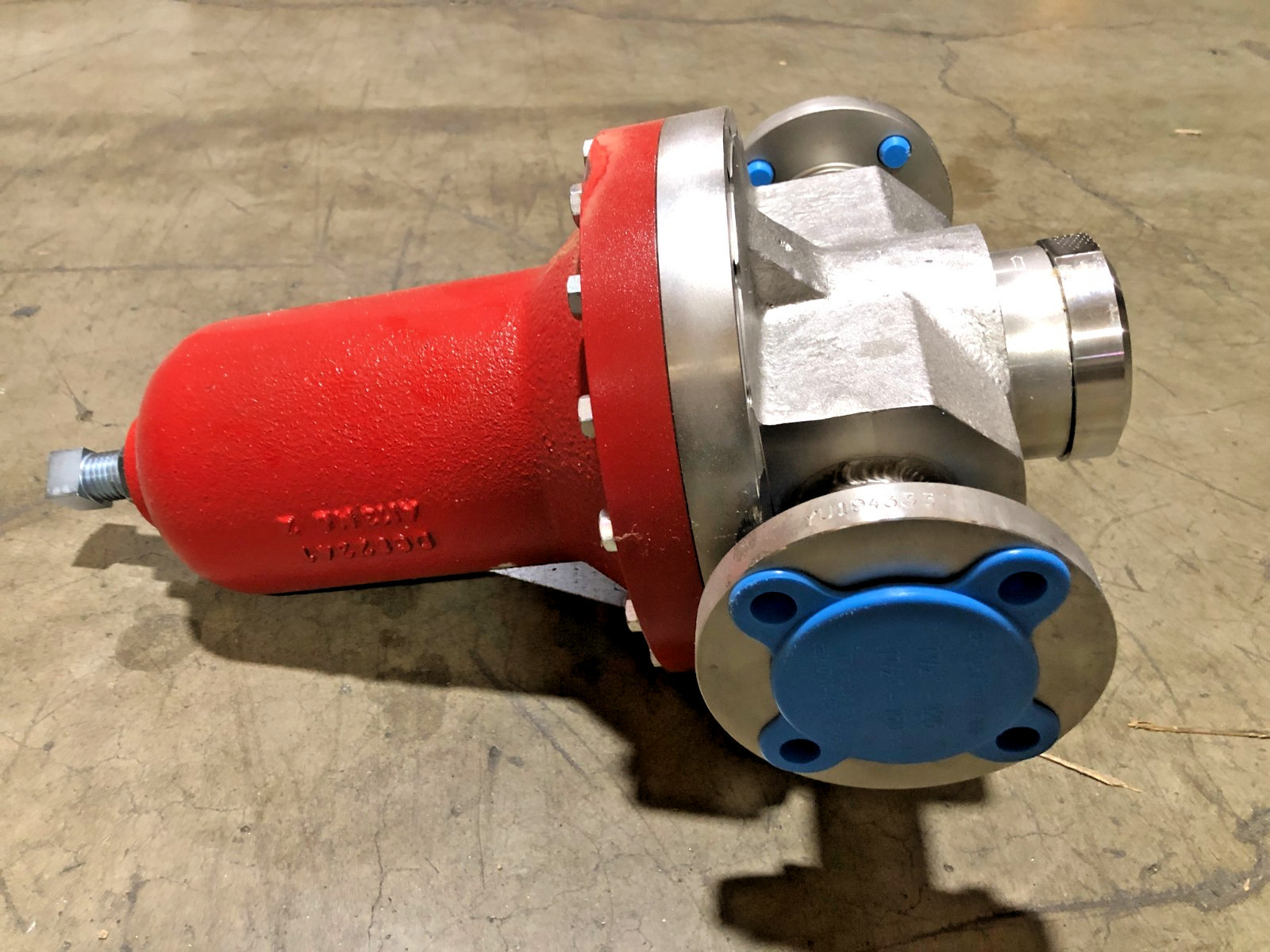 New Jordan Valve 68G Globe-Style Regulator 1-1/2″ Seat B-N 316 Body 275psi Max