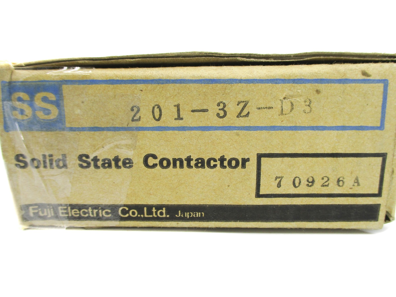 FUJI ELECTRIC SS201-3Z-D3 240VAC NSMP