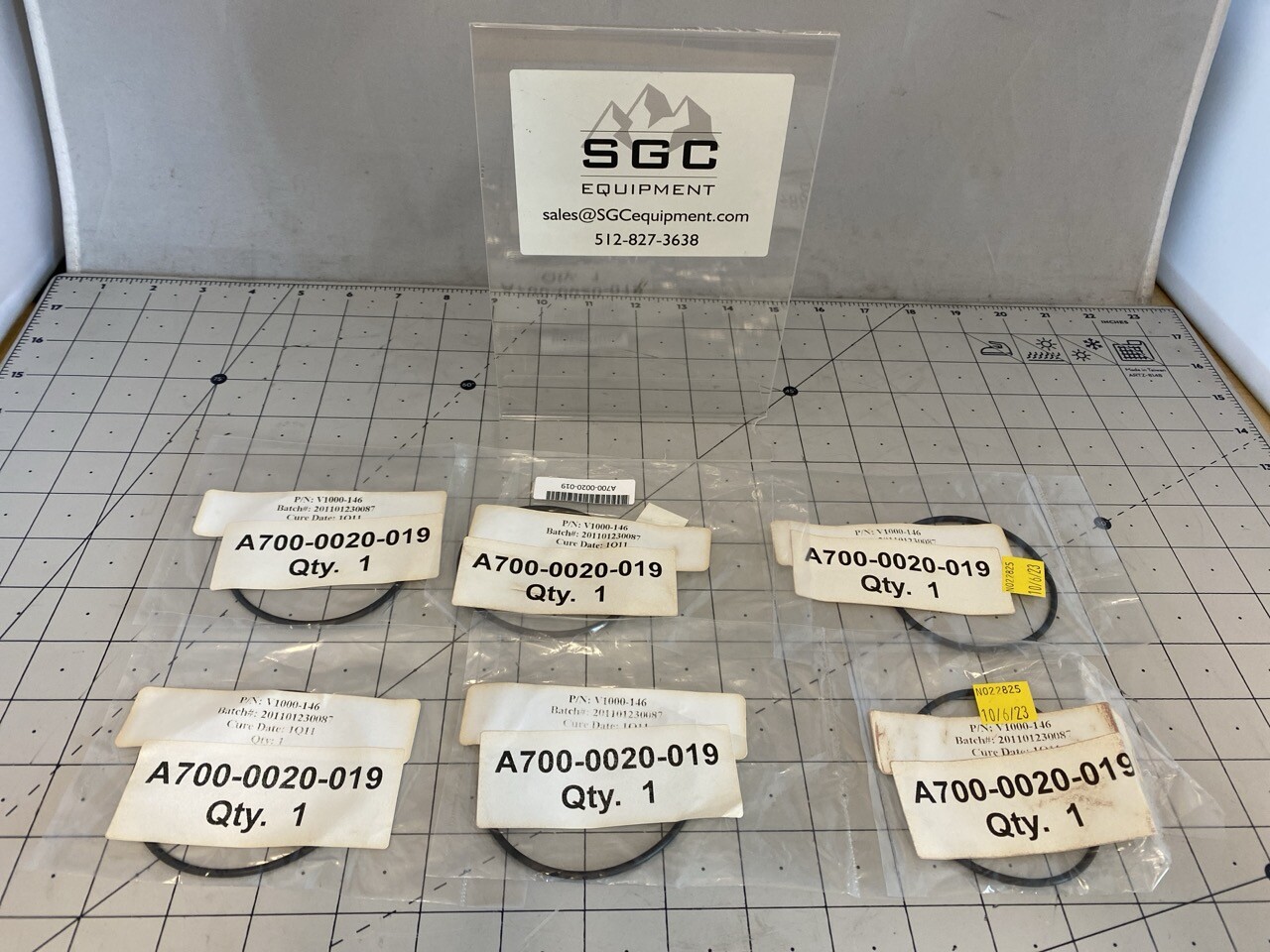 Marco Rubber & Plastics LLC O-Ring, Viton, 2-146 PN: V1000-146