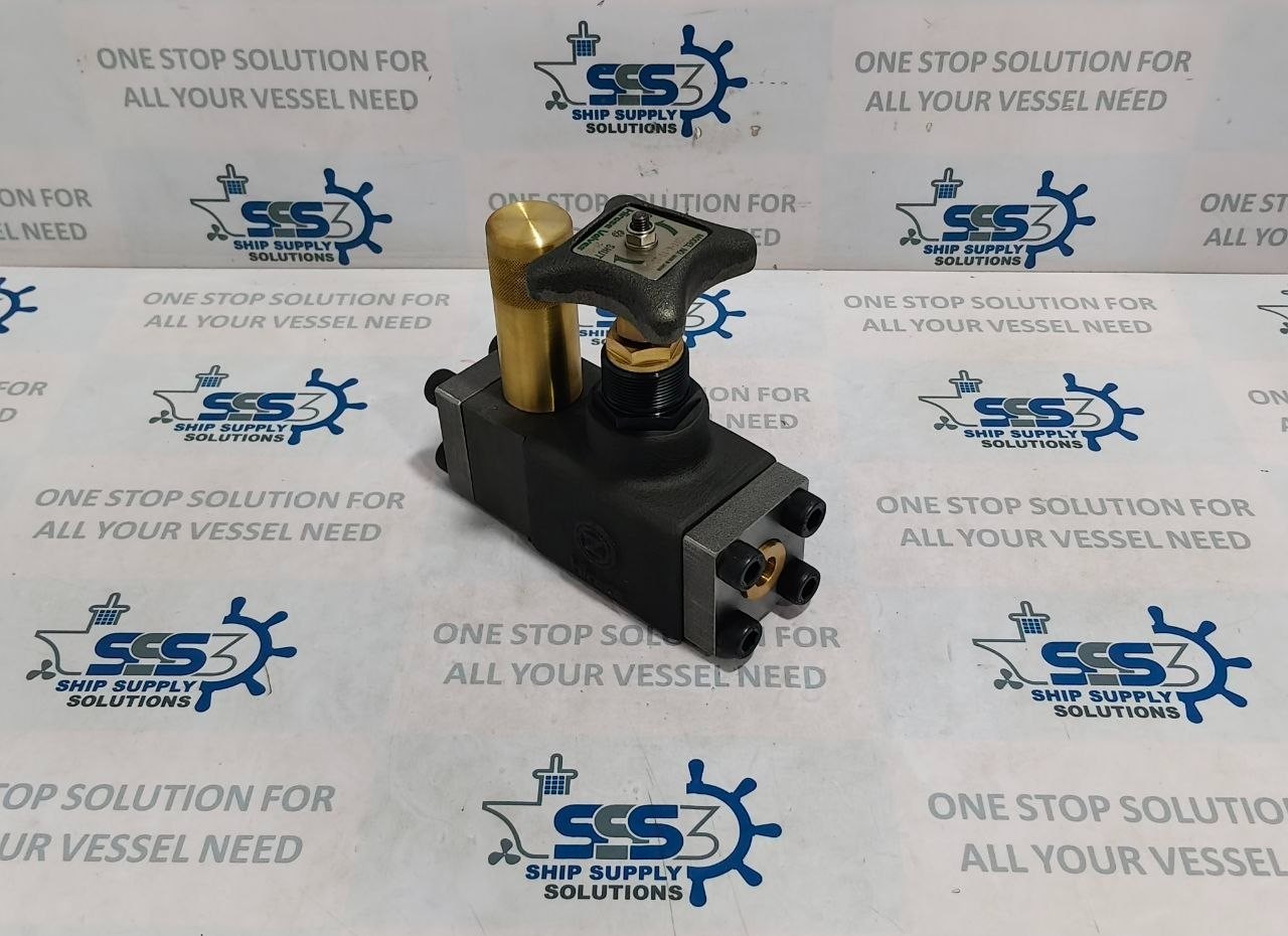 Hirose HF-4211-K-10-23-631 Hydraulic Valve Manifold Mount W/Handwheel