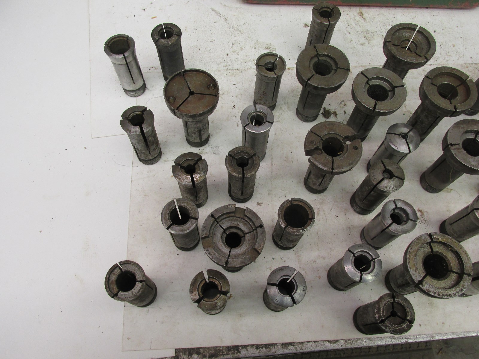 5C Collet Set Lot of 55 Variety of Sizes Ranging 1/8″ – 1″ 40870SO