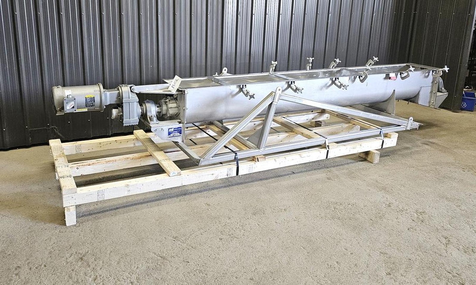 Used Hayes & Stolz Ribbon/Paddle Blender, 15 Cubic Feet