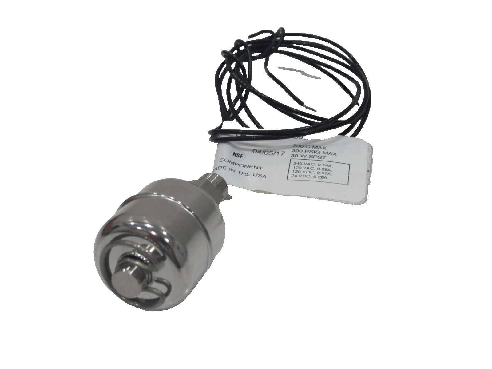 NEW MADISON M5000 STAINLESS STEEL FLOAT SWITCH