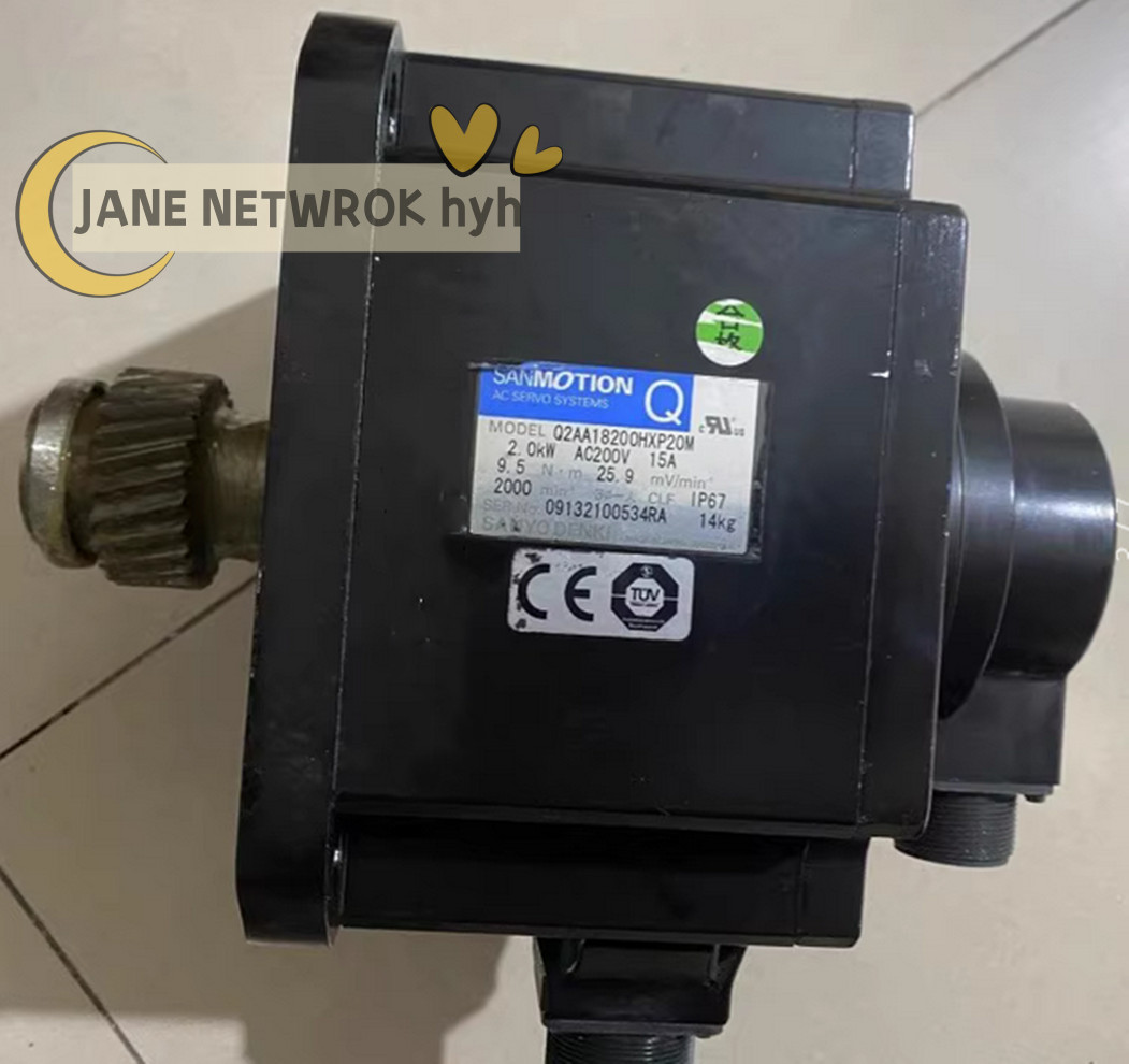 🔥🔥TEST ok Q2AA18200HXP20M motor 2.0KW AC200V by DHL or Fedex
