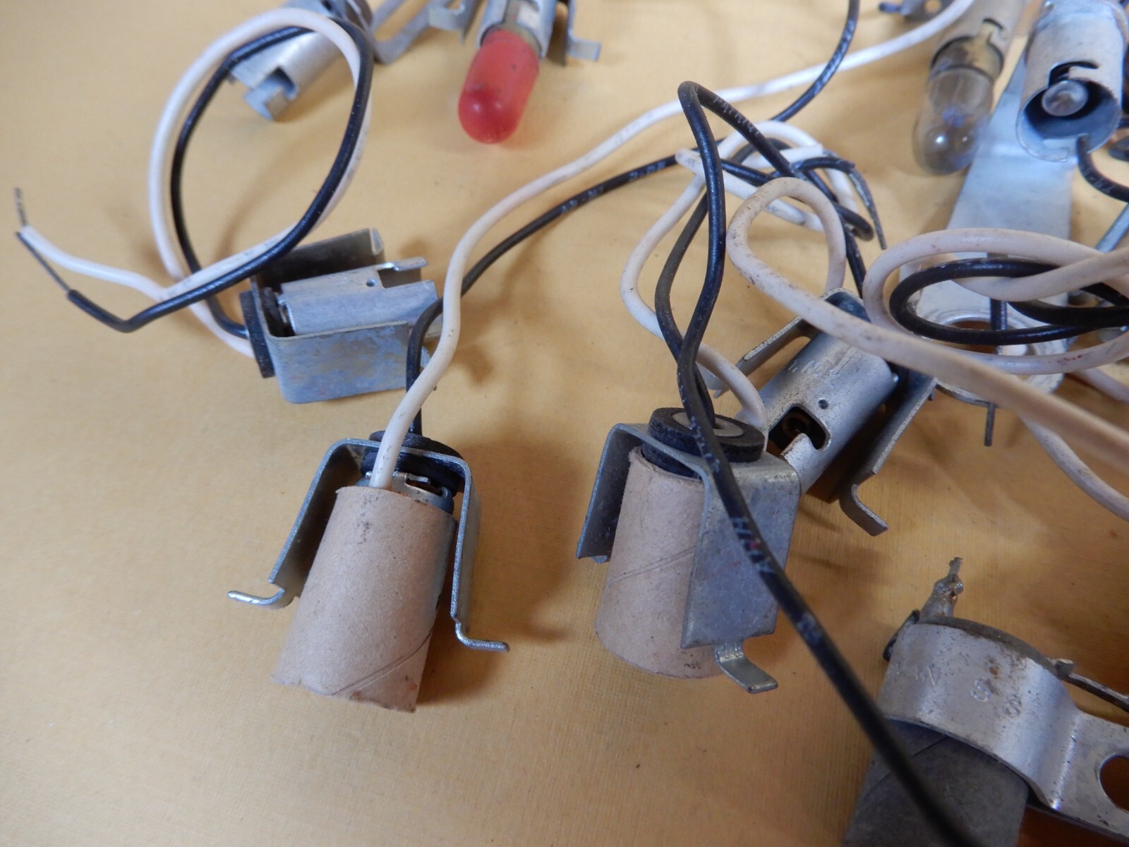 Huge Lot of Vintage Lamp Holders Tube Amps Stereo Equipment Everything Shown