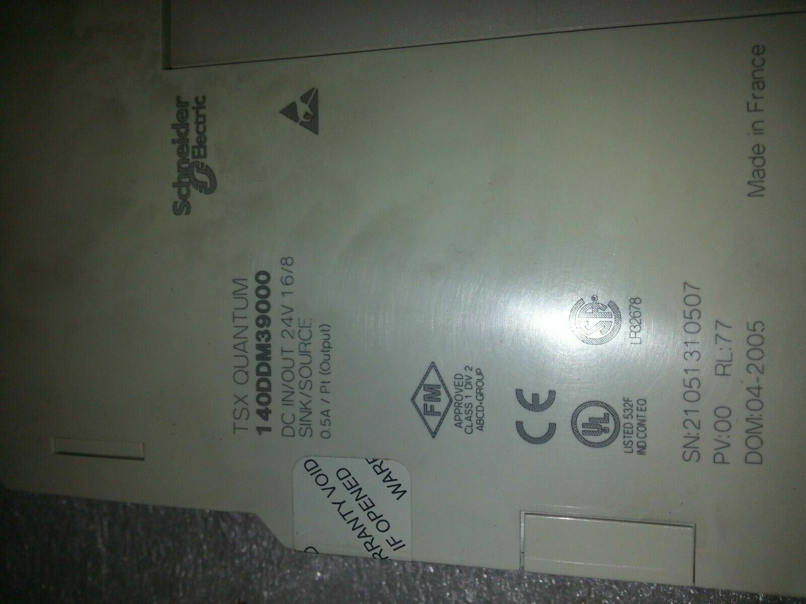 SCHNEIDER TSX QUANTUM 140DDM39000 0.5A/PT 21051310507 shly