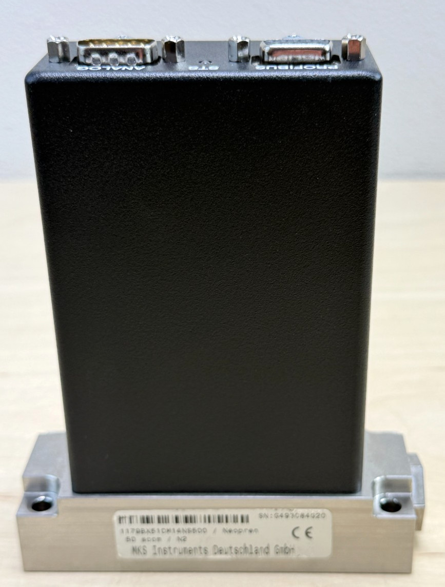 MKS 1179BX51CM14NS500 MASS-FLO Flow Meter, 50 sccm, Profibus