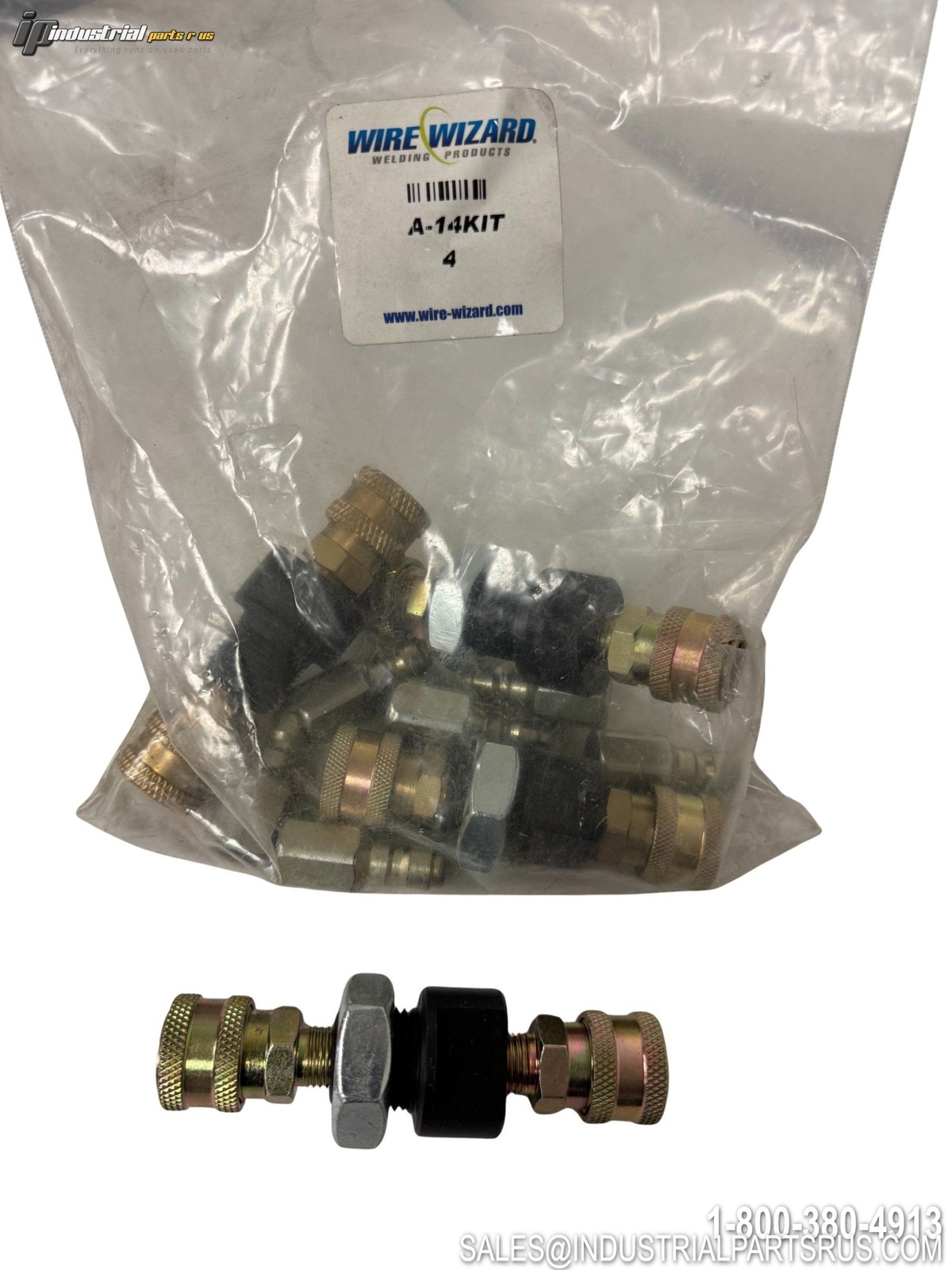 Wire Wizard A-14KIT Bulkhead Adapter Block Kit w/ A-4-ST Quick Disconnects