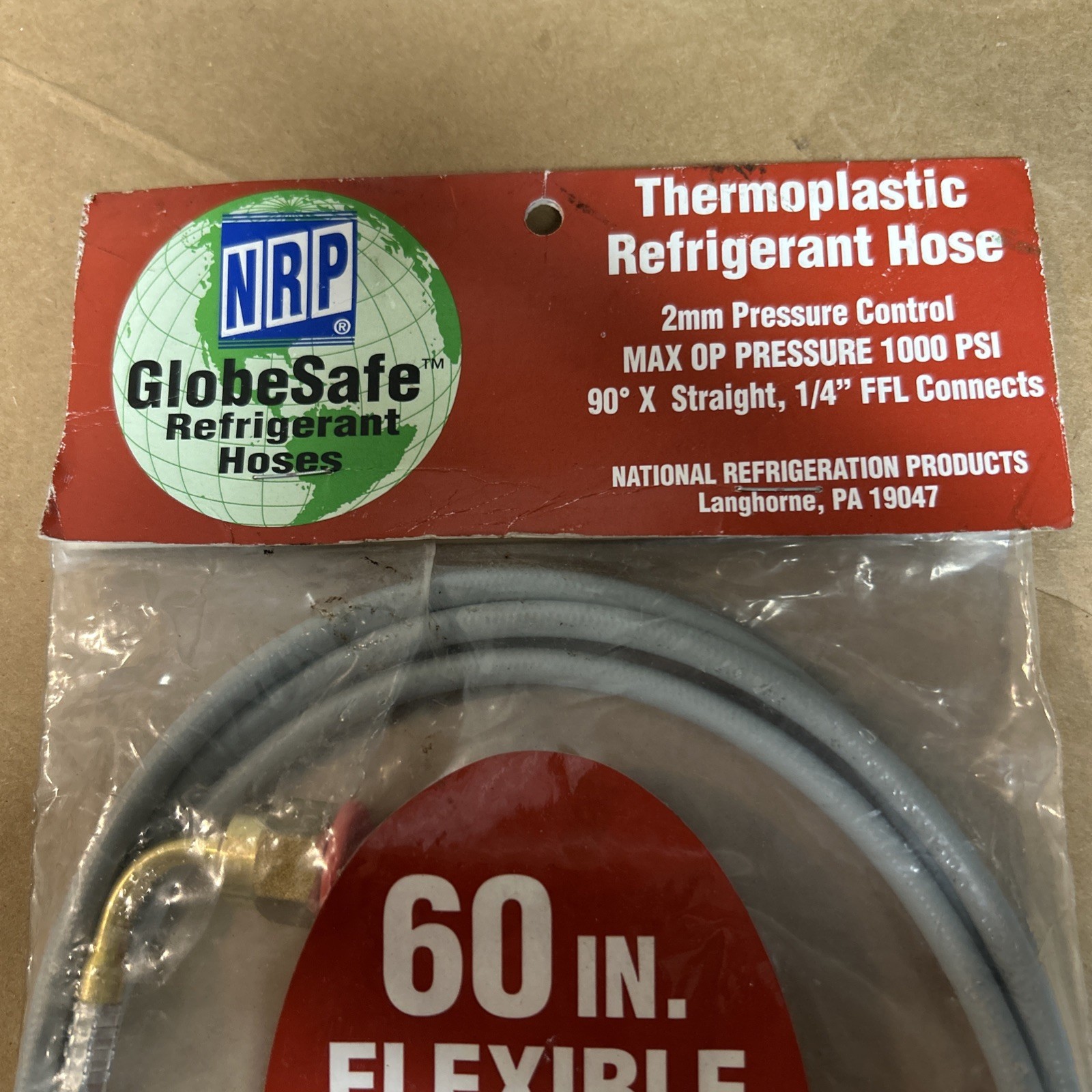 NRP 60″ THERMOPLASTIC Refrigerant Hose NTPH60 NEW