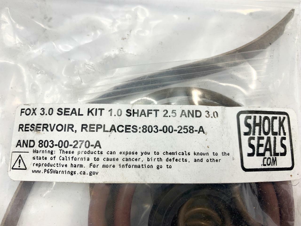 Fox 3.0″ Coil Over Shock Standard O-Ring Rebuild Kits For 1″ Shaft OEM FAST SHIP