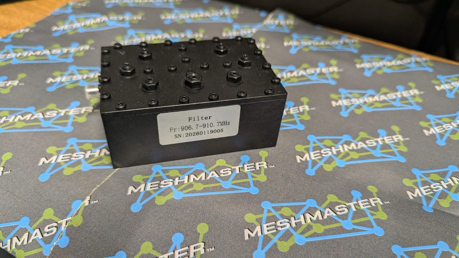 Dual Tuned!! Meshtastic (USA-LF) & MeshCore Cavity Filter 910.525 & 906.875
