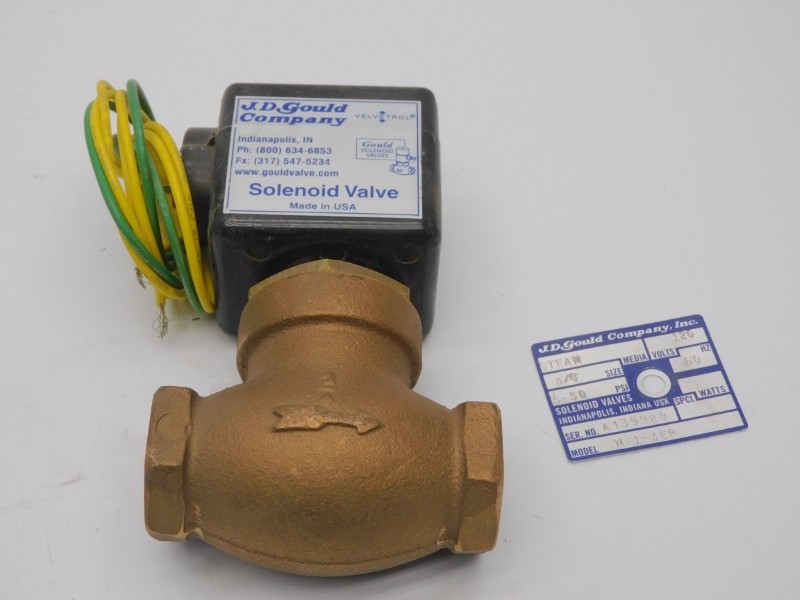 J.D. GOULD M-1-3EP 120VAC 5-50PSI 3/4″ (AS PICTURED) NSMP