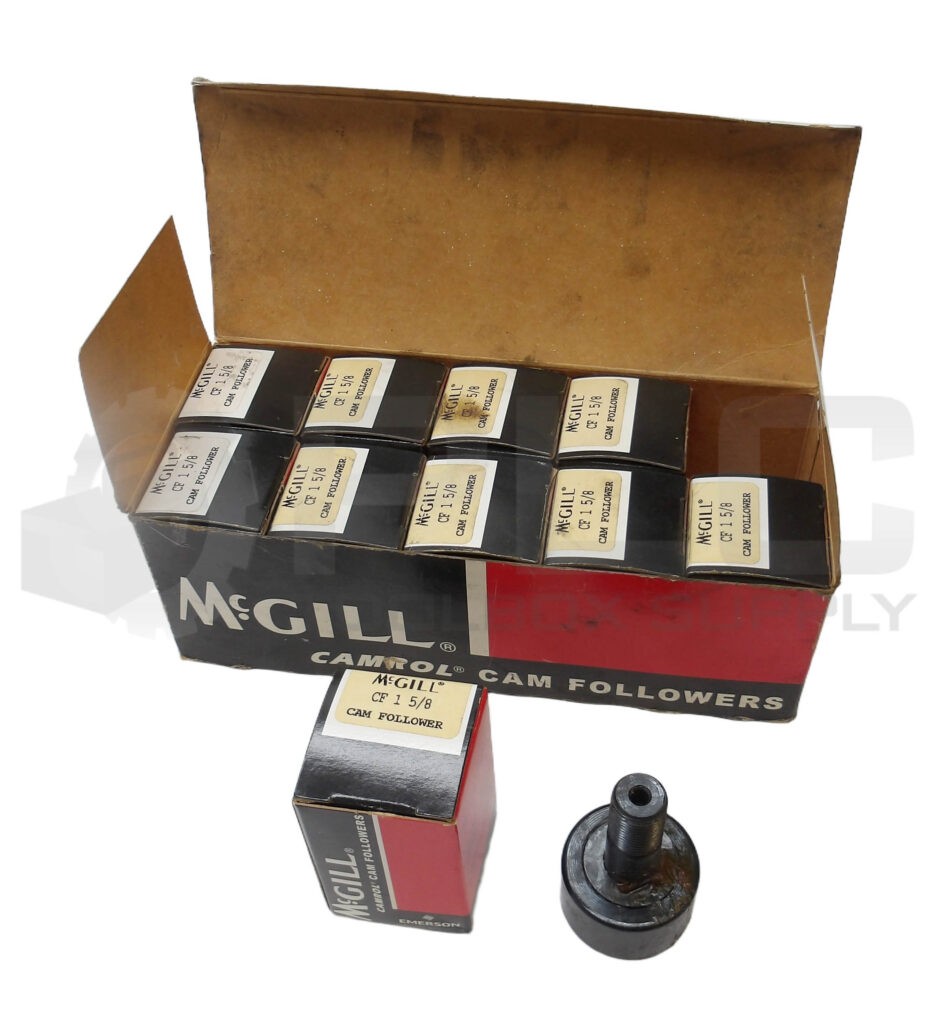 NEW BOX OF 10 MCGILL CF 1 5/8 CAM FOLLOWER 1-5/8″ *READ*