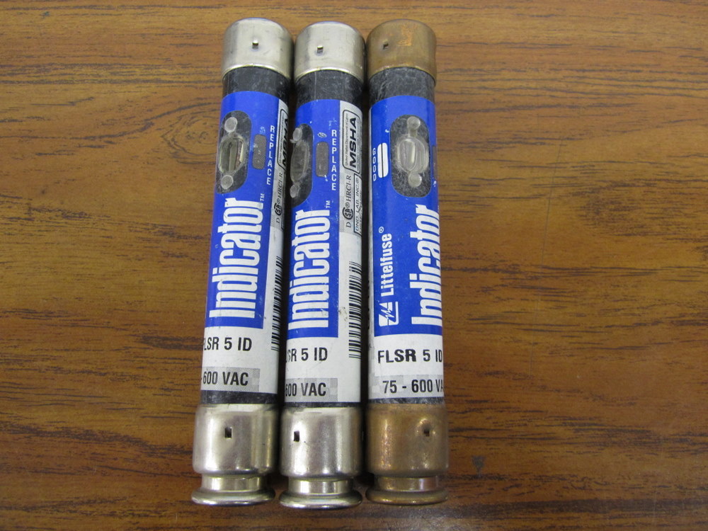 Littelfuse FLSR 5 ID Fuse FLSR5ID (Pack of 3)