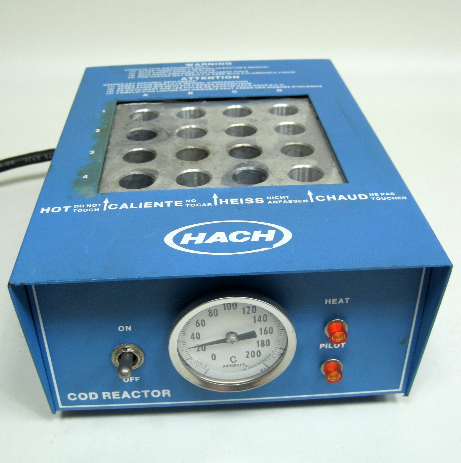 HACH Cod Reactor 16500-10 120 VAC 50/60Hz