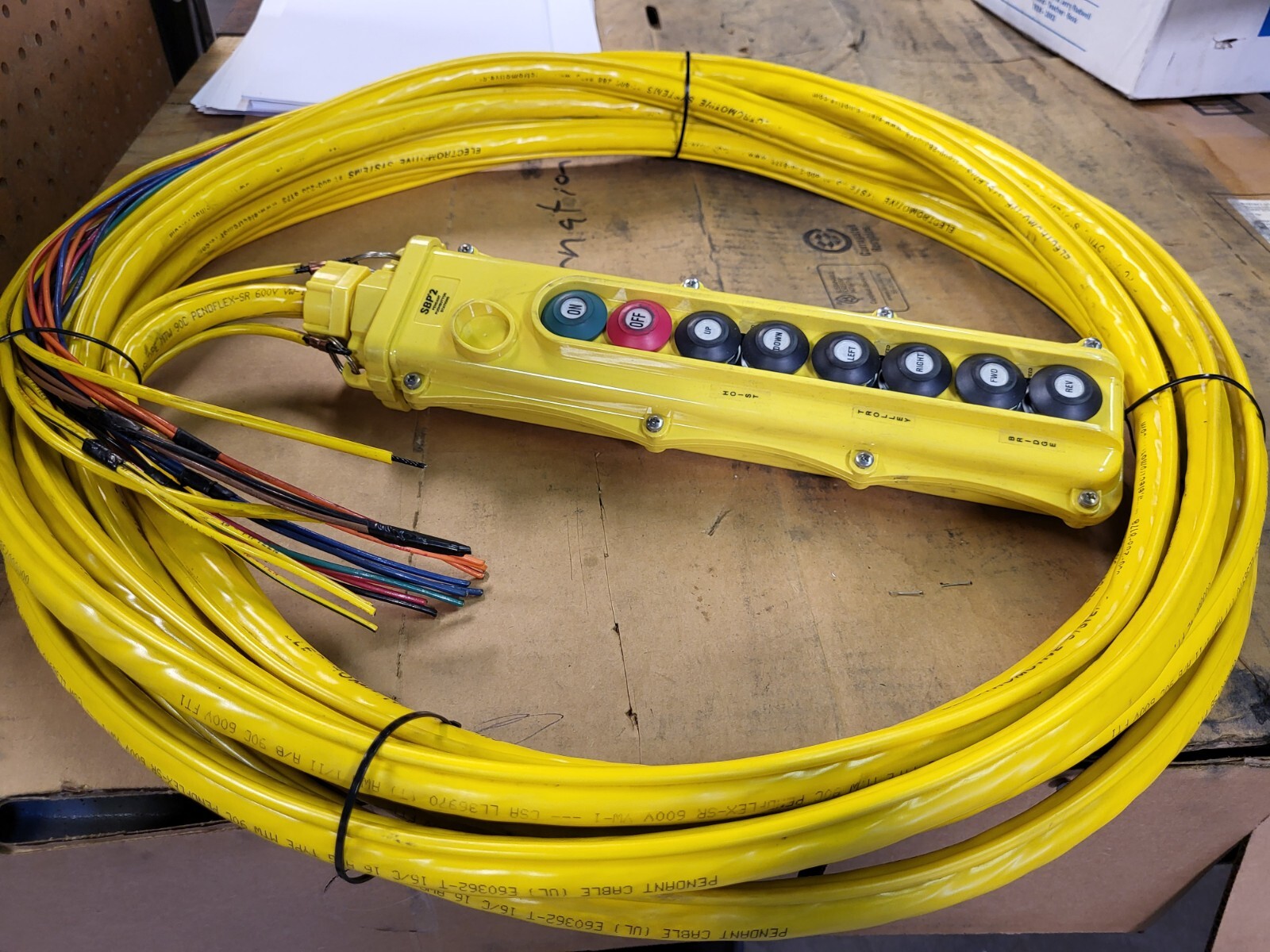 MAGNETEK SBP2-E8 WITH E60362-T 16/C 16AWG 600V CABLE