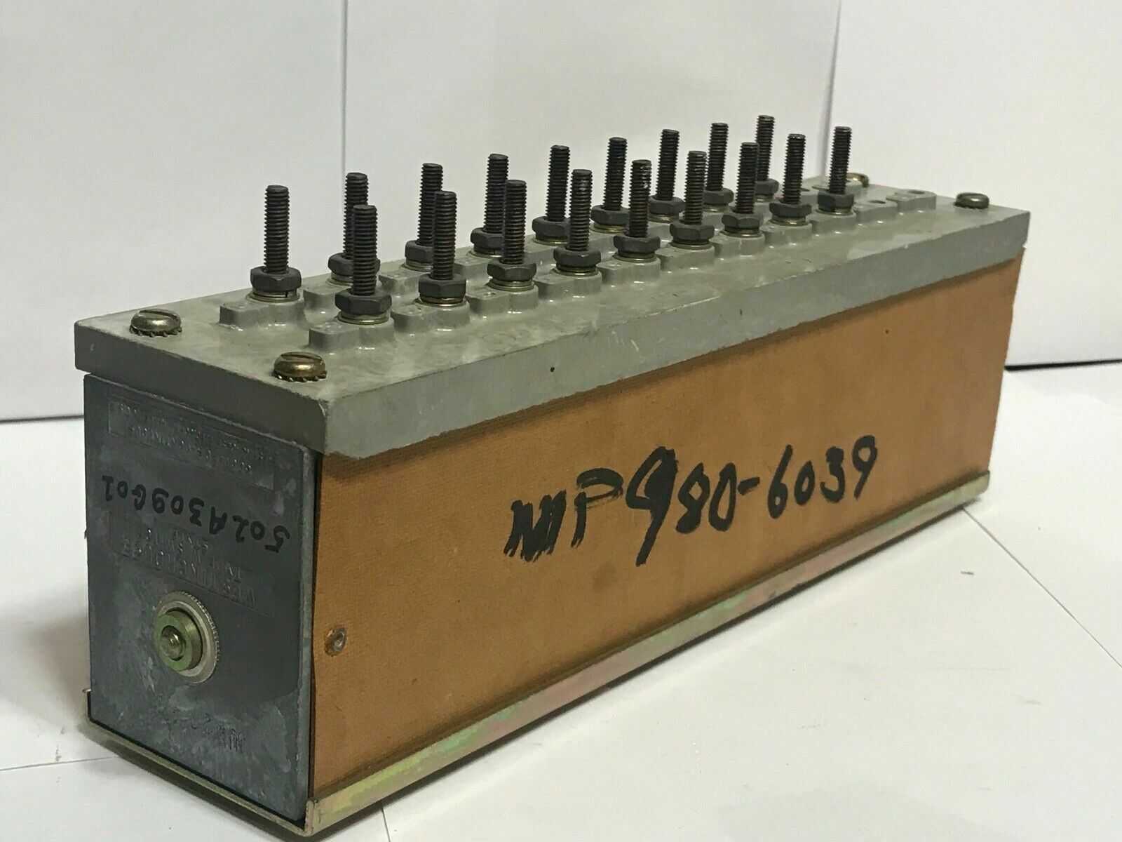 Westinghouse 502A309G01 Type W Switch Style