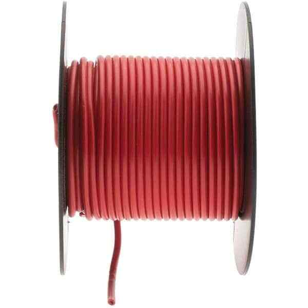 EastPenn 23466 10 AWG, 100′ OAL, Hook Up Wire Red Vinyl Jacket