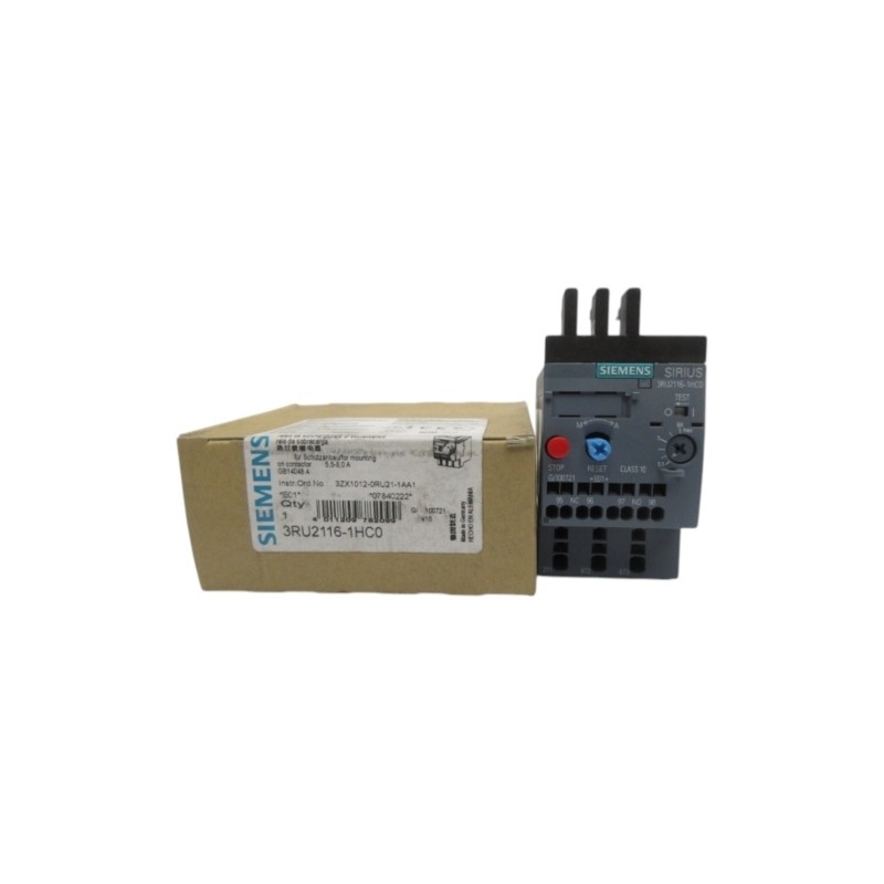 SIEMENS 3RU2116-1HC0 5.5-8.0A NSMP