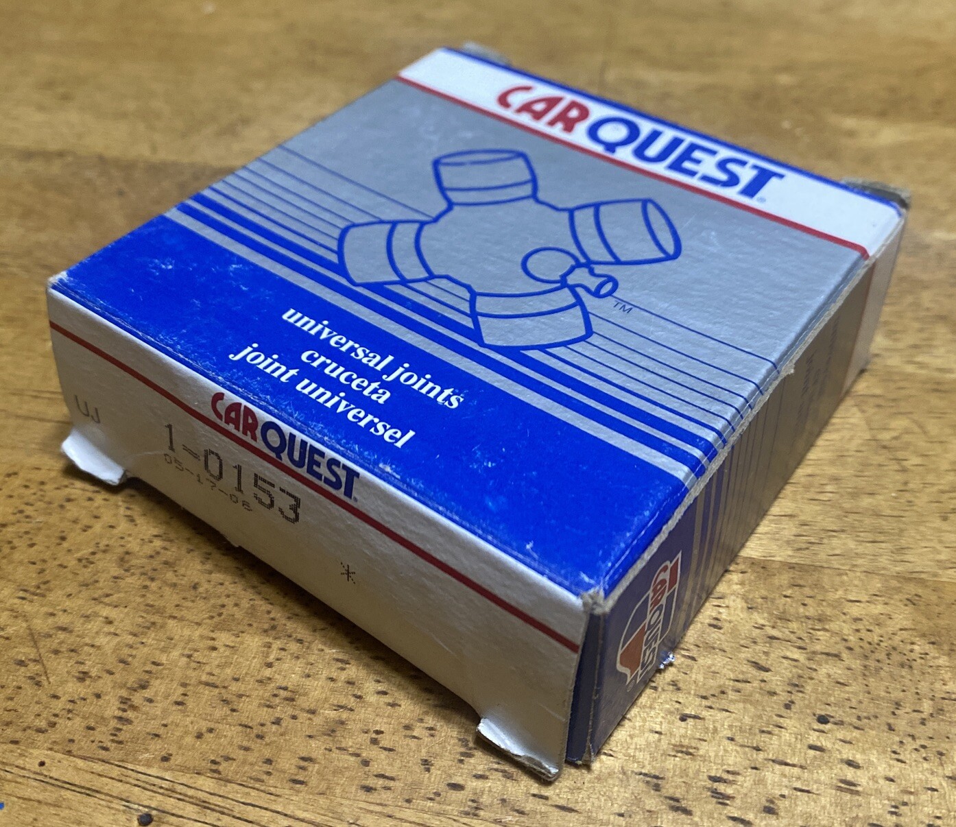 1-0153 U Joint Greaseable Universal U Joint Carquest