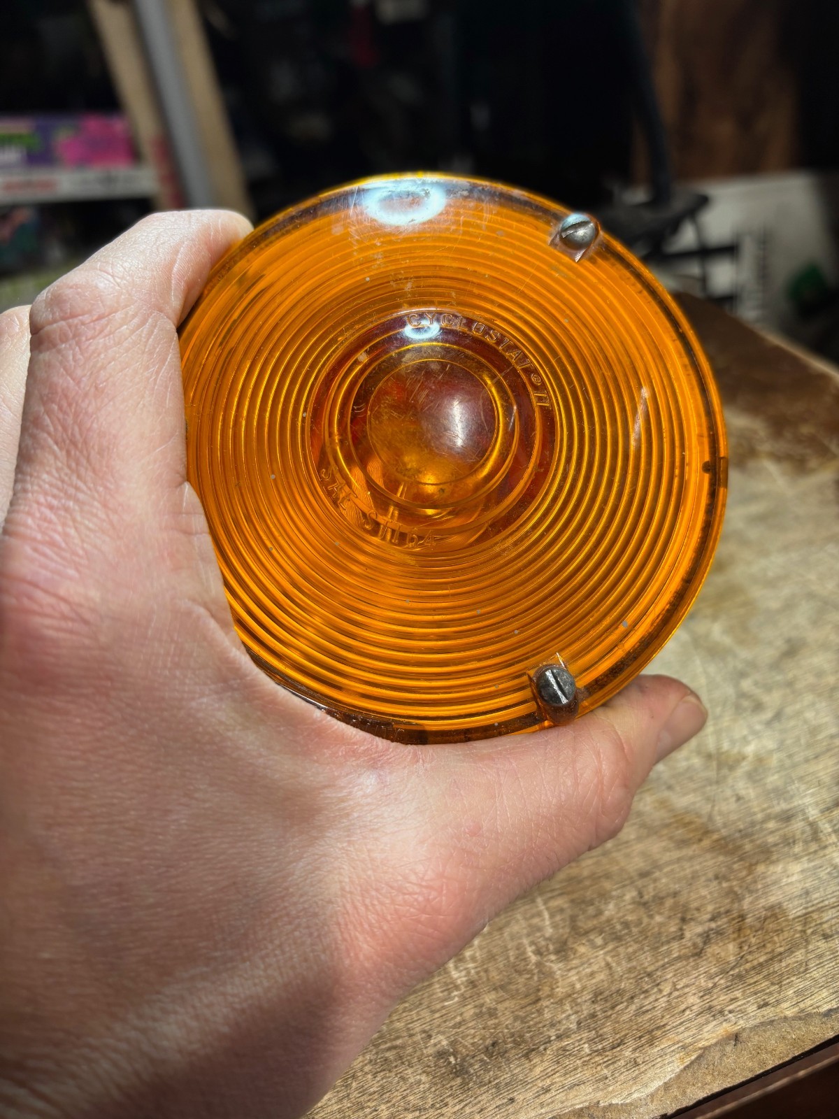 Signal-Stat 3800 Cyclostat II Double Sided Clearance Lamp Red-Amber