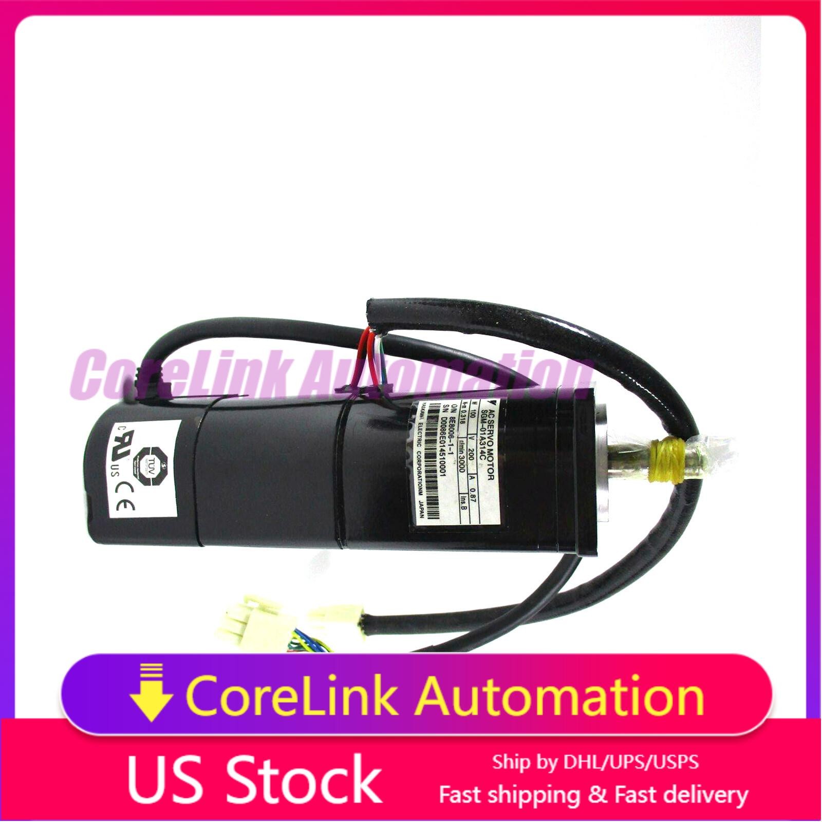 NEW YASKAWA SGM-01A314C Servo Motor 100w IN BOX