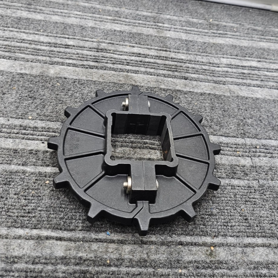 (QTY 5) S4500 7.8PD 198mm Conveyor Split Sprocket Replacement Fits Intralox