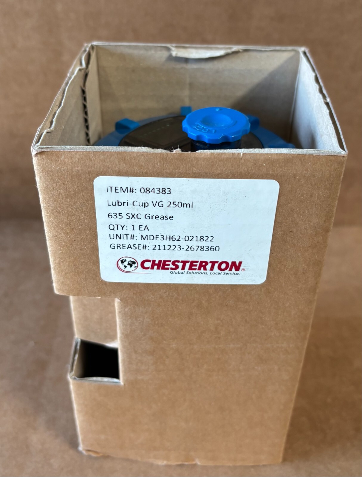 CHESTERTON #084383 LUBRI-CUP VG 250 ML SXC 635 GREASE (1 CASE OF 10 EA)